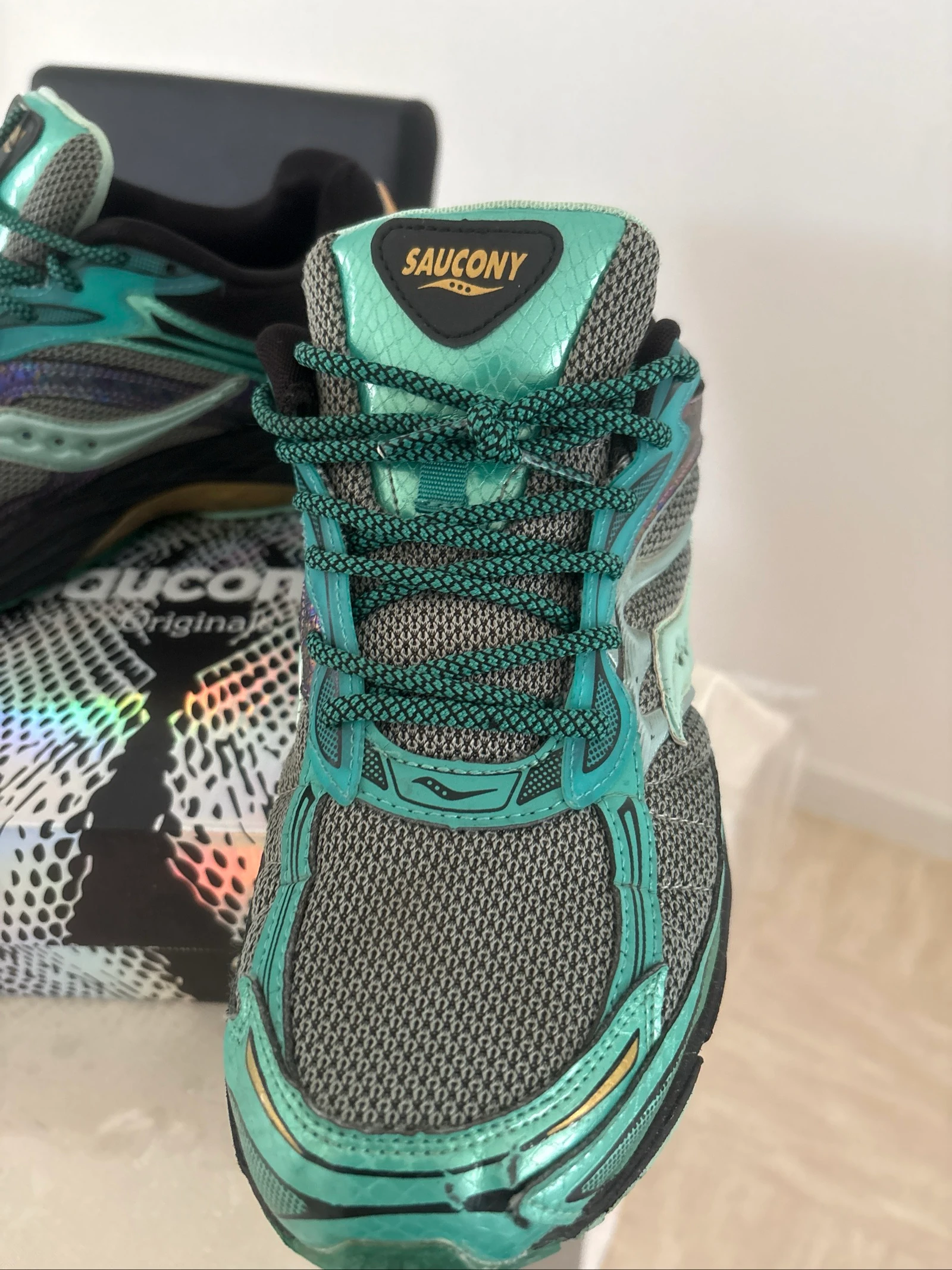 Saucony Progrid Omni 9 Verde Brillo🌟 – photo 3